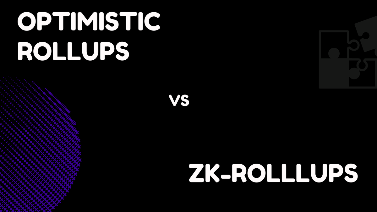Optimistic Rollups vs Zero Knowledge Rollups