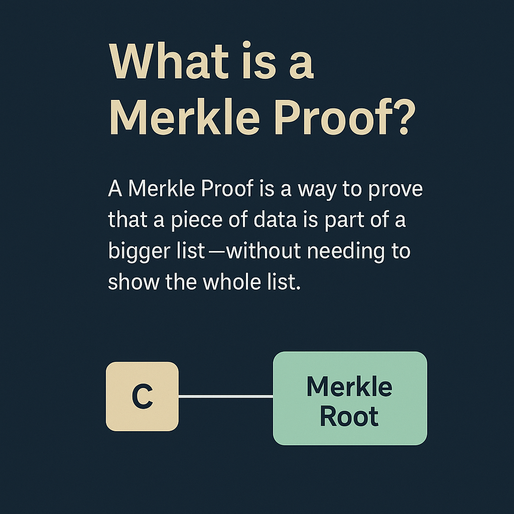 Merkle Proof: The Easy Way to Verify Data