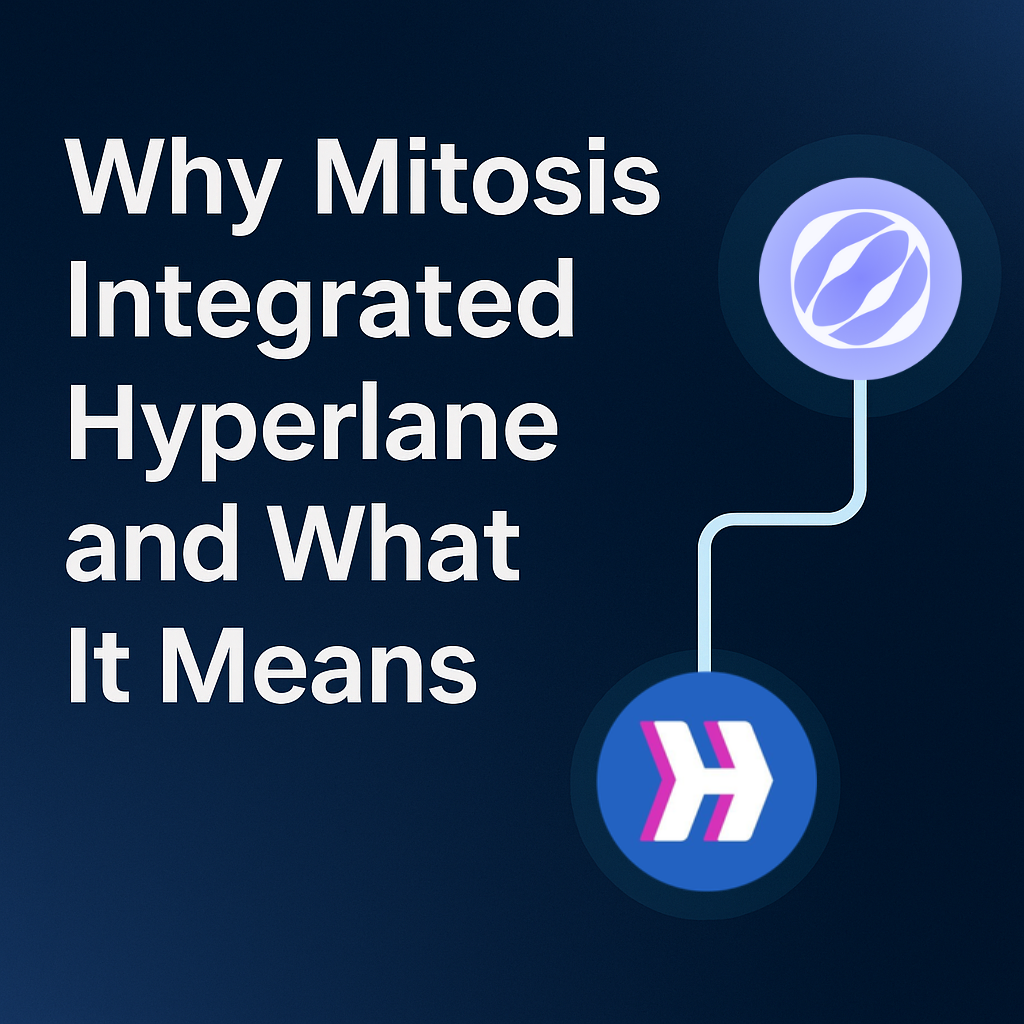 Why Mitosis Integrated Hyperlane and What It Means