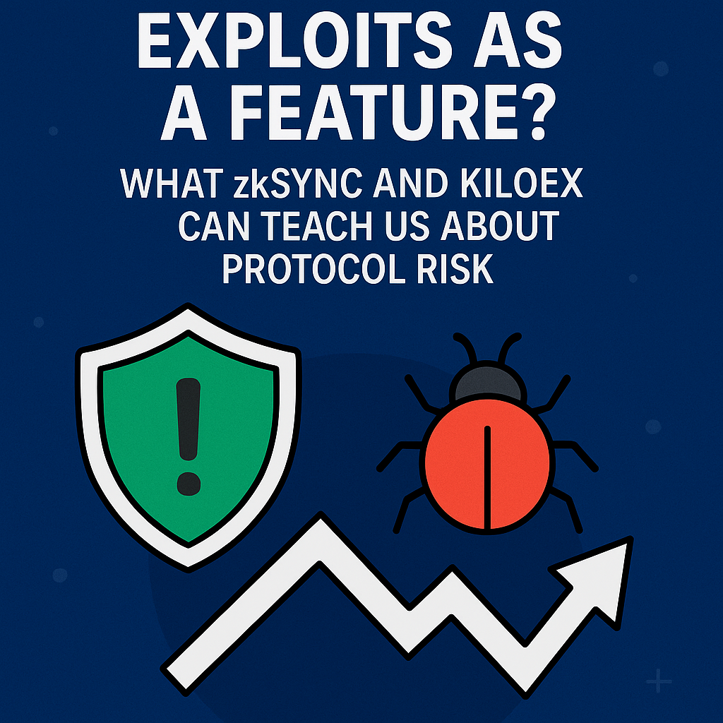 Exploits as a Feature? What zkSync and KiloEx Can Teach Us About Protocol Risk
