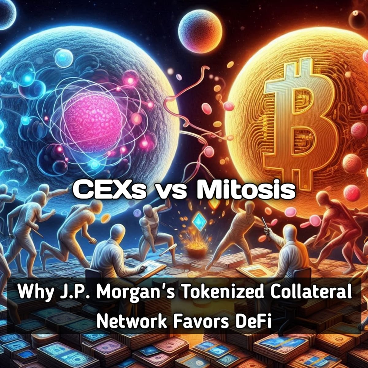 CEXs vs Mitosis: Why J.P. Morgan's Tokenized Collateral Network Favors DeFi