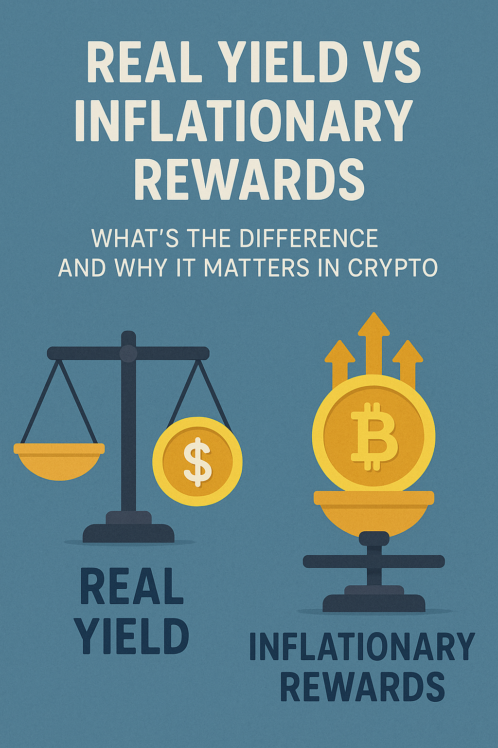 Real Yield vs Inflationary Rewards: What’s the Difference and Why It Matters in Crypto