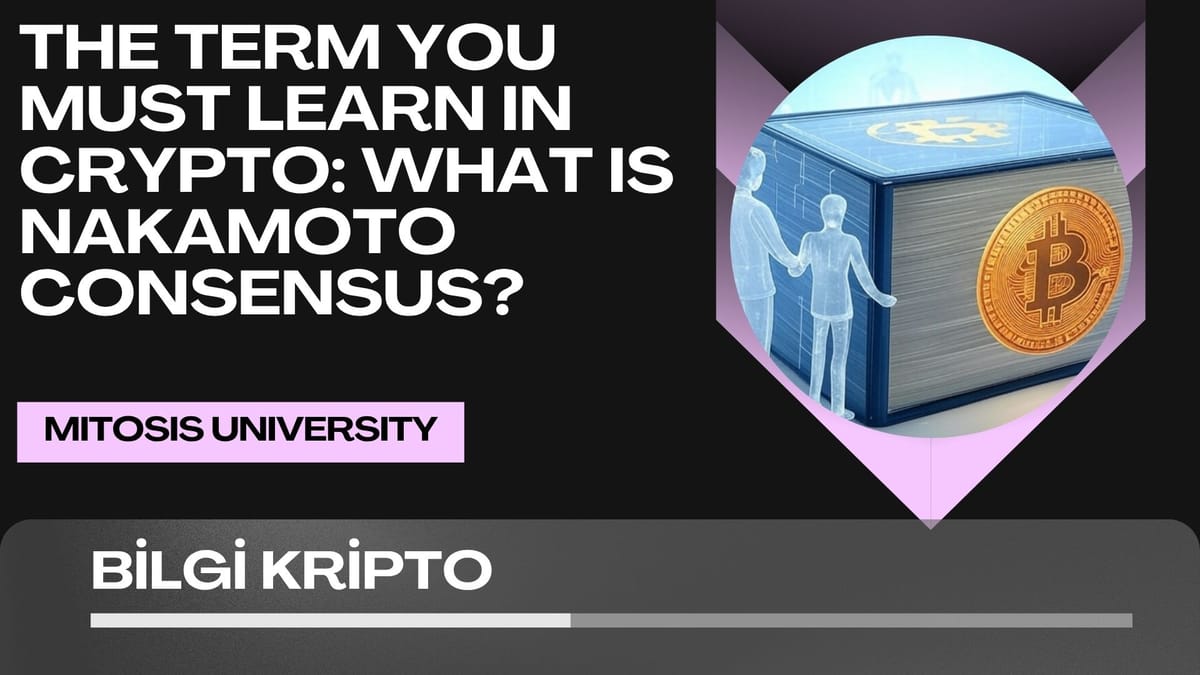 The Term You Must Learn in Crypto: What is Nakamoto Consensus?