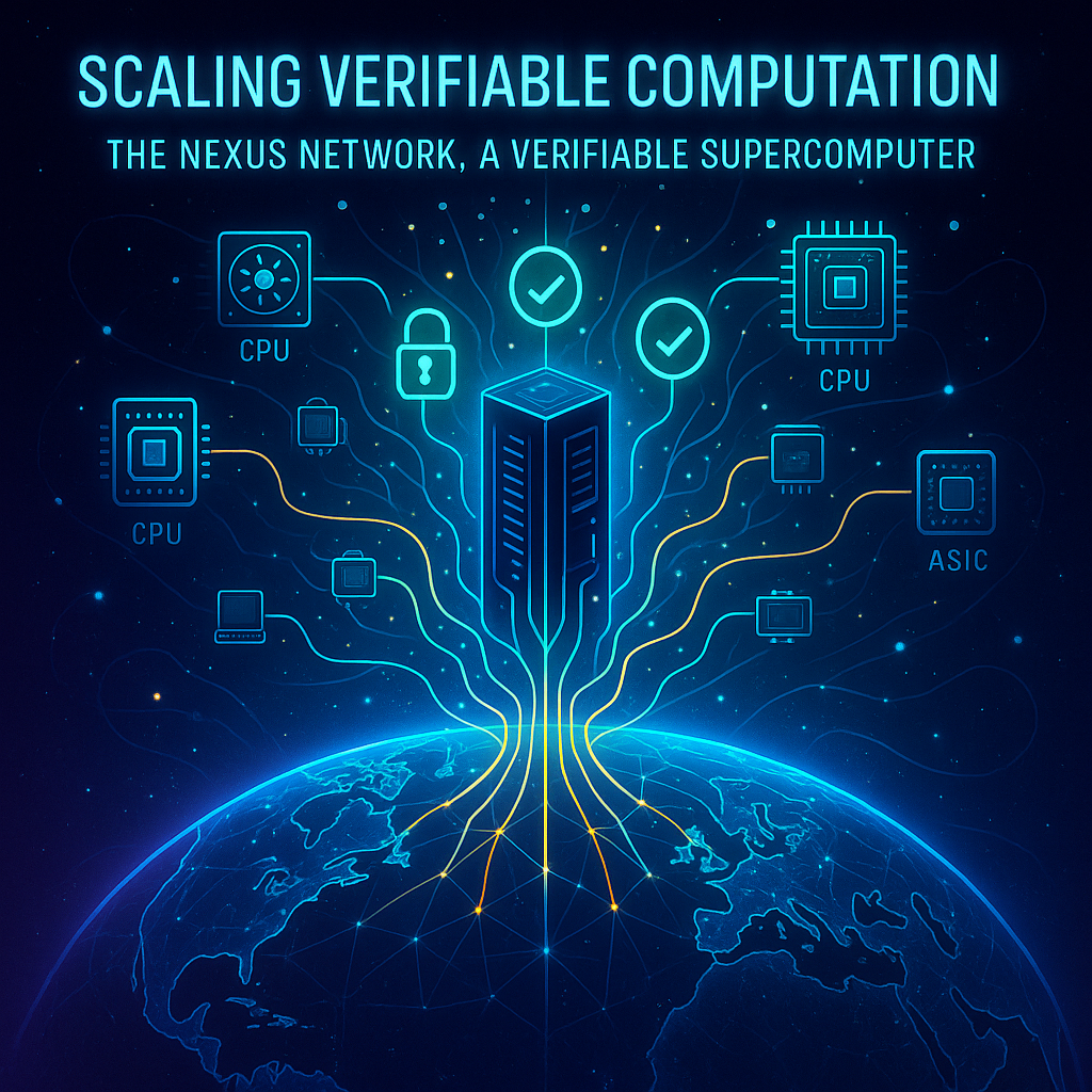 Scaling Verifiable Computation: The Nexus Network, A Verifiable Supercomputer