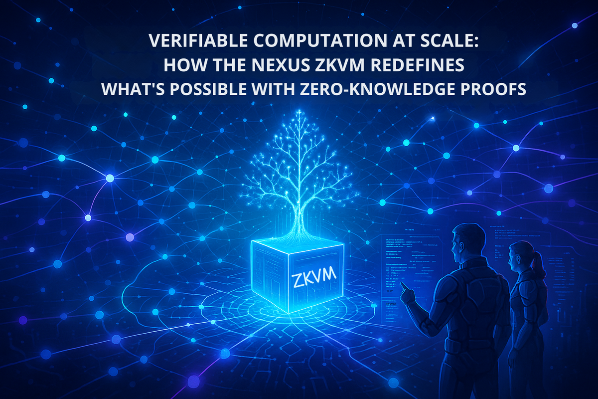 🚀 Verifiable Computation at Scale: How the Nexus zkVM Redefines What’s Possible with Zero-Knowledge Proofs 🧑💻