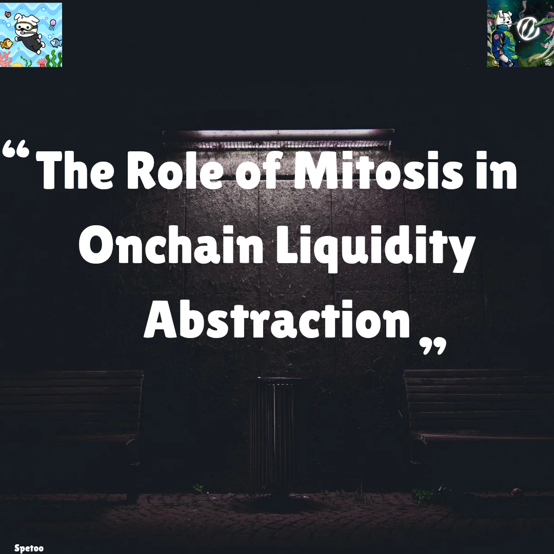 The Role of Mitosis in Onchain Liquidity Abstraction.