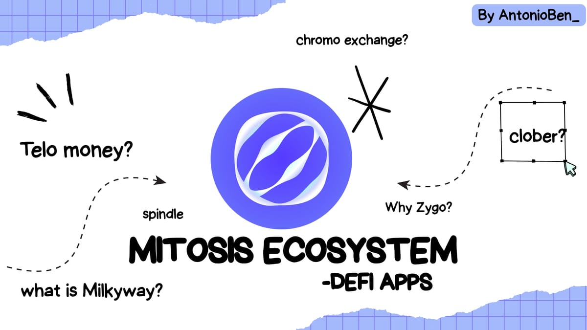 MITOSIS ECOSYSTEM PART 1 -DeFi apps