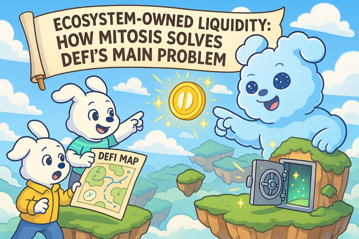 Ecosystem-Owned Liquidity: How Mitosis Solves DeFi's Main Problem