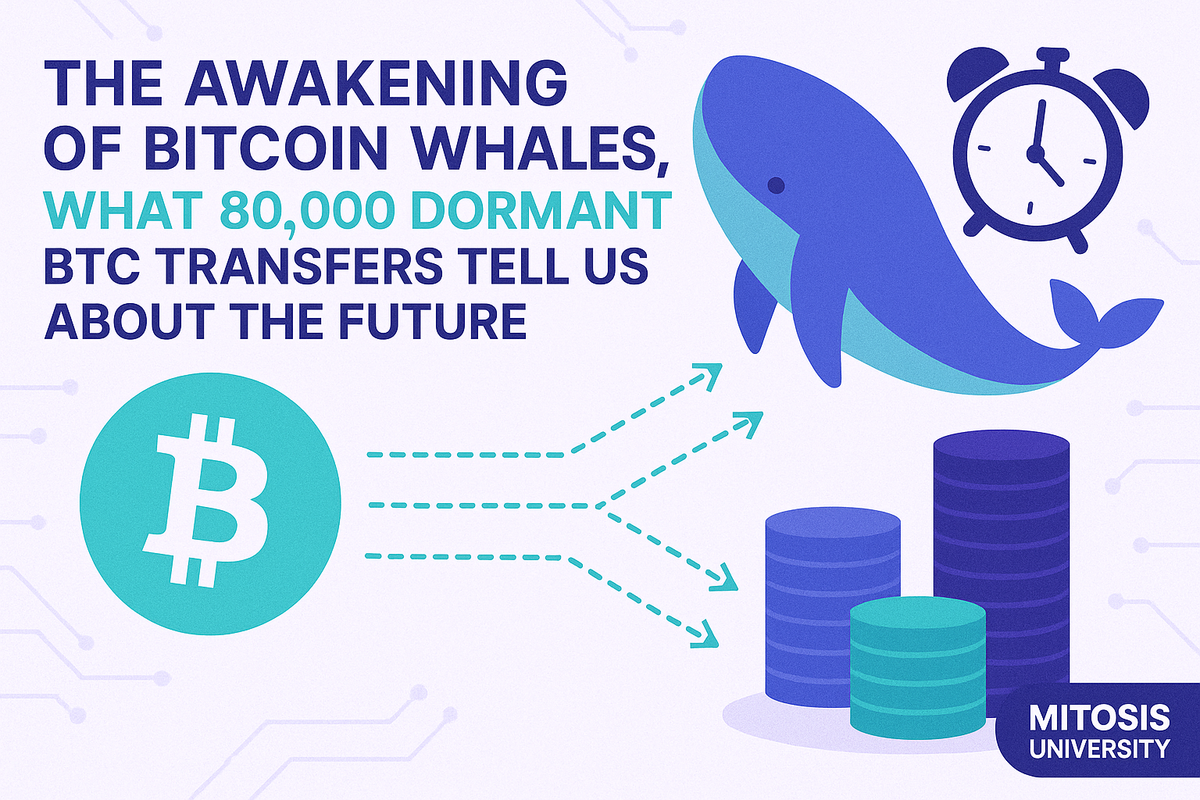 The Awakening of Bitcoin Whales, What 80,000 Dormant BTC Transfers Tell Us About the Future