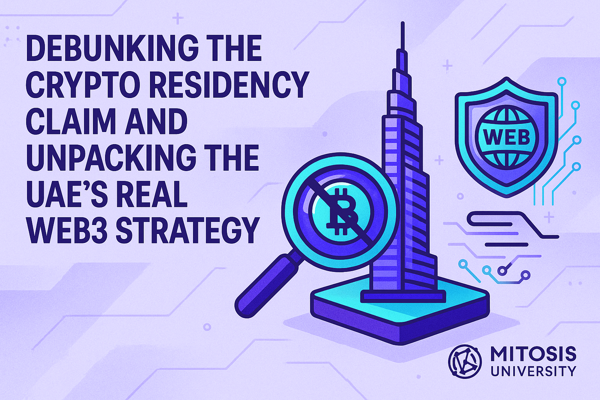 Golden Visa via TON? Debunking the Crypto Residency Claim and Unpacking the UAE’s Real Web3 Strategy