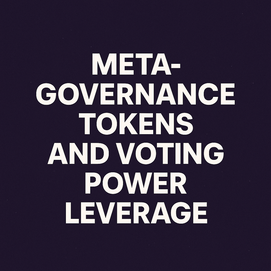 What Are Meta-Governance Tokens?