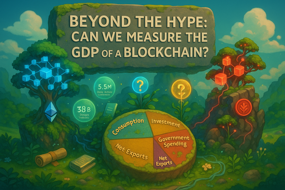 Beyond the Hype: Can We Measure the GDP of a Blockchain?