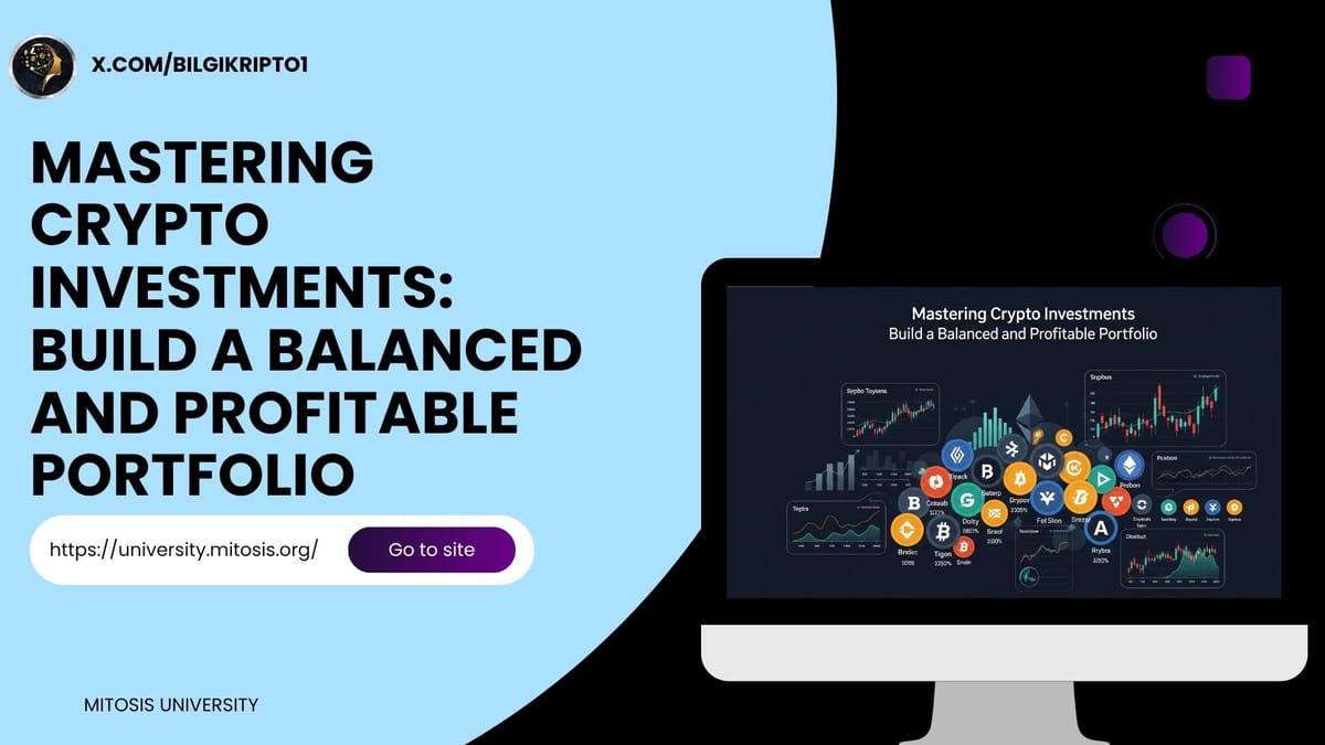Mastering Crypto Investments: Build a Balanced and Profitable Portfolio