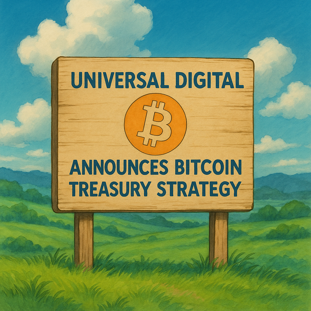 Universal Digital Just Went All-In on Bitcoin: Asia's MicroStrategy Moment Has Arrived