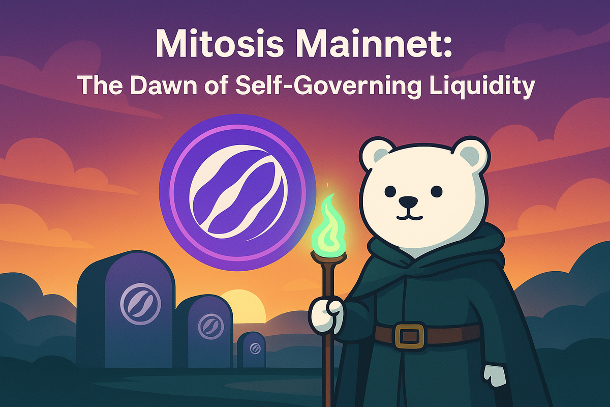Mitosis Mainnet: The Dawn of Self-Governing Liquidity