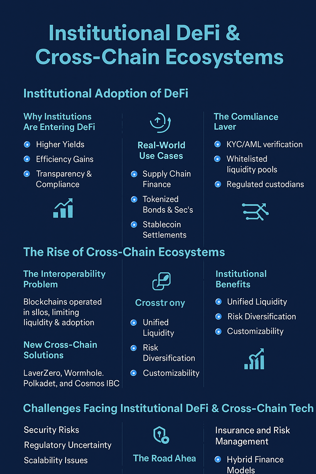 Institutional DeFi & Cross-Chain Ecosystems: The Next Phase of Web3