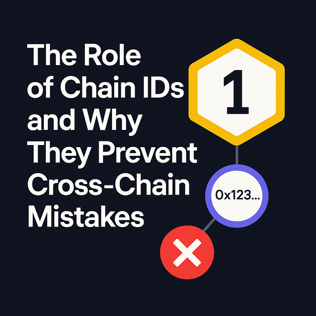 The Role of Chain IDs and Why They Prevent Cross-Chain Mistakes