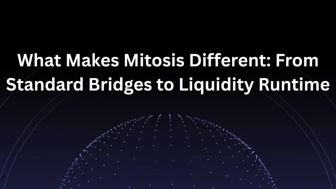 What Makes Mitosis Different: From Standard Bridges to Liquidity Runtime