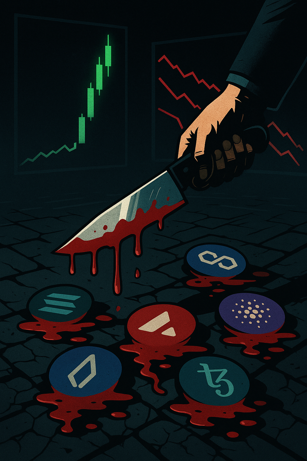 Altcoins Are Bleeding But Who’s Holding the Knife?