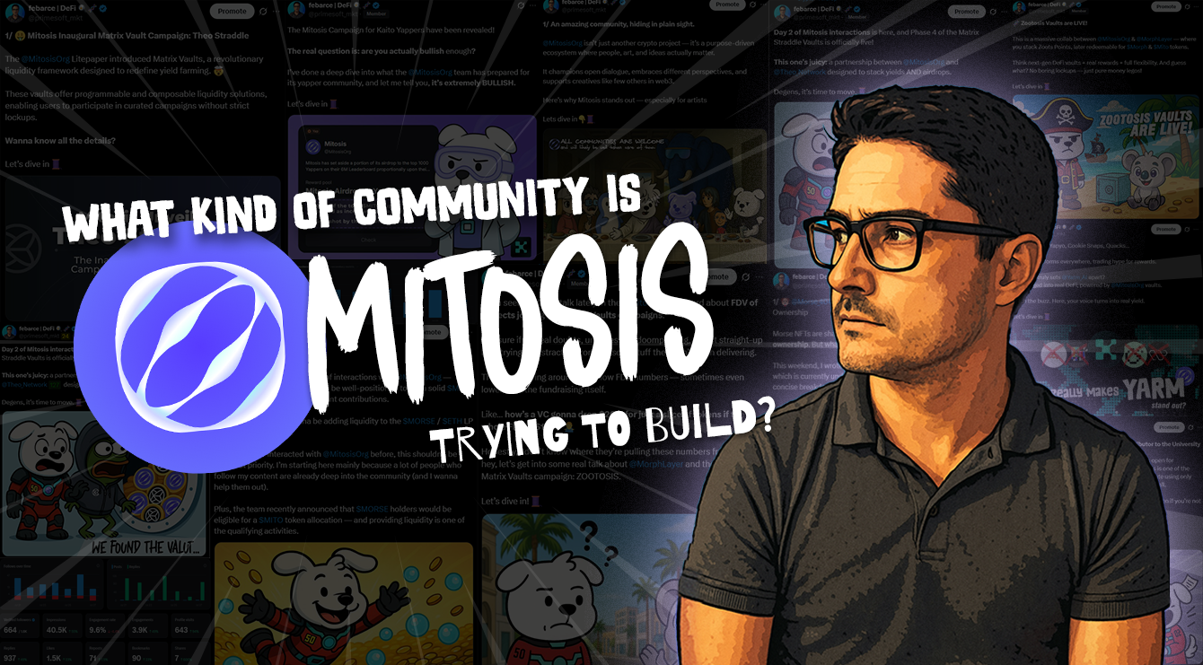 What kind of Community is Mitosis trying to build?