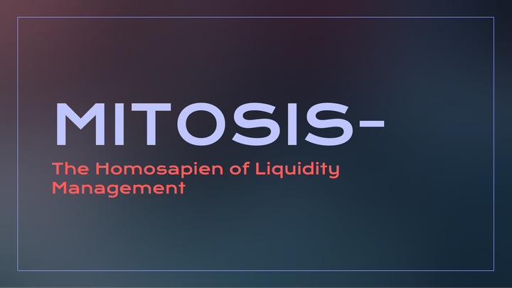 Mitosis- The Homosapien of Liquidity Management