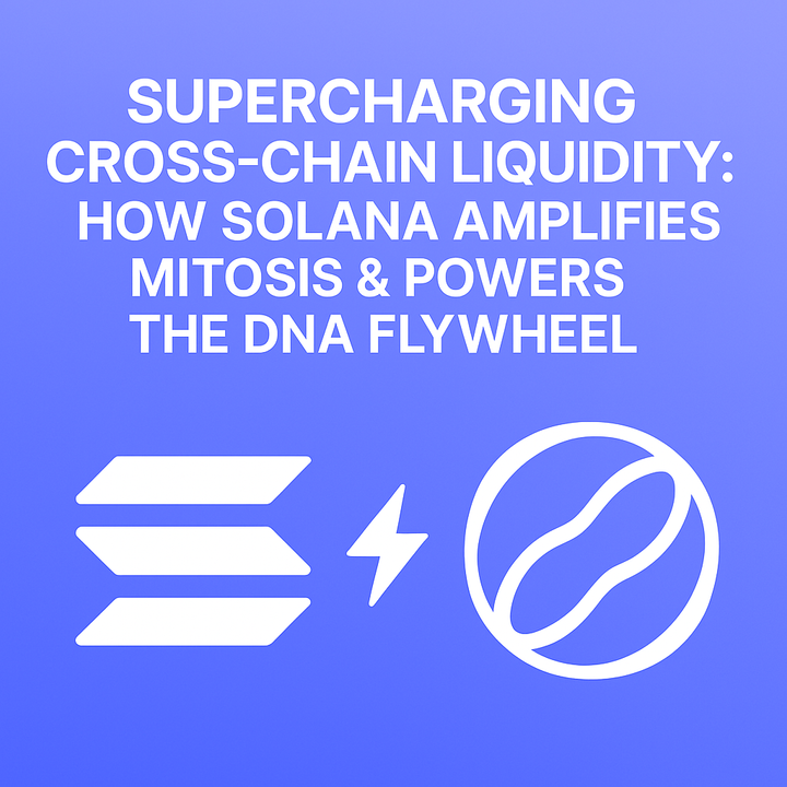 ⚡️ Supercharging Cross-Chain Liquidity: How Solana 🌞 Amplifies Mitosis 🔁 & Powers the DNA Flywheel 🧬