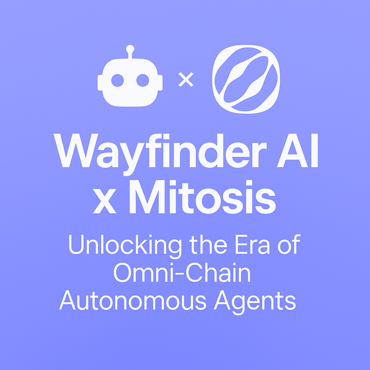 🌌🔭 Wayfinder AI x Mitosis: Unlocking the Era of Omni-Chain Autonomous Agents 🤖✨