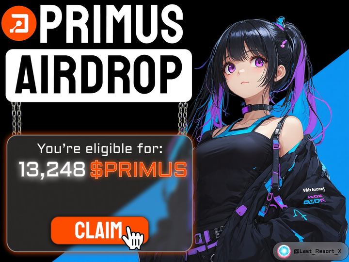 Потенциальный airdrop на $3000+: Что нужно знать о Primus