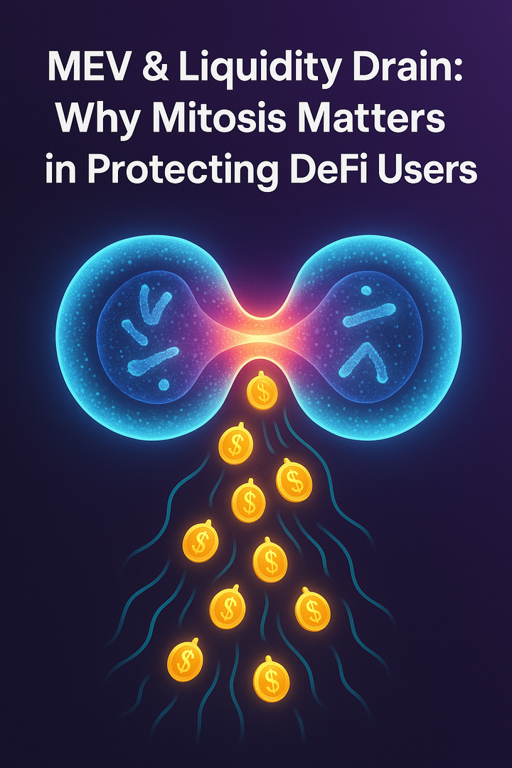MEV & Liquidity Drain: Why Mitosis Matters in Protecting DeFi Users