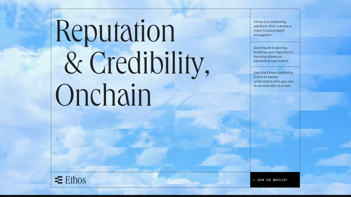 Ethos: The Evolution of Reputation and Credibility in Crypto