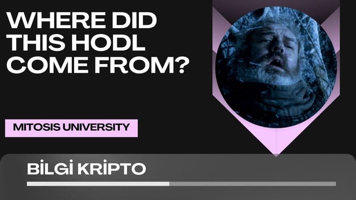 Where Did This HODL Come From? The Most Popular Term and Strategy in the Crypto World