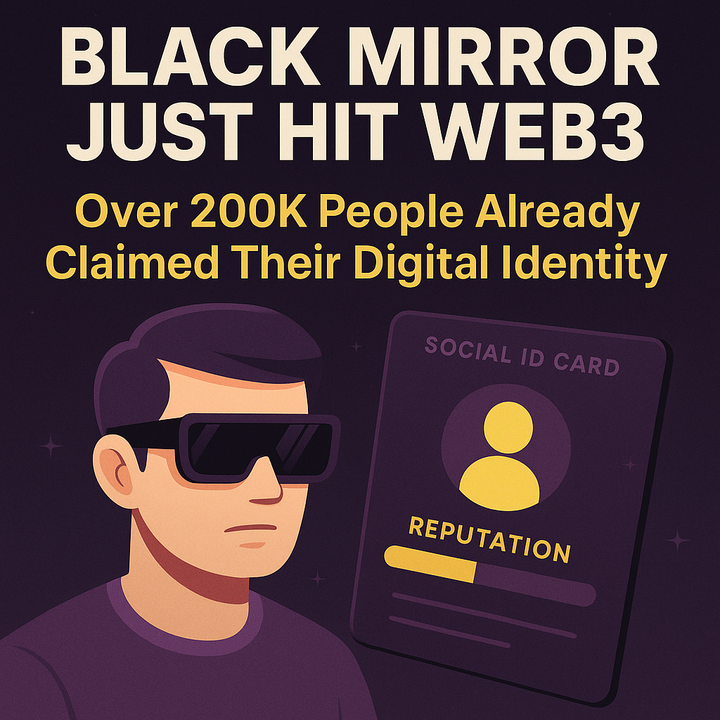 Black Mirror Just Hit Web3: Over 200K People Already Claimed Their Digital Identity