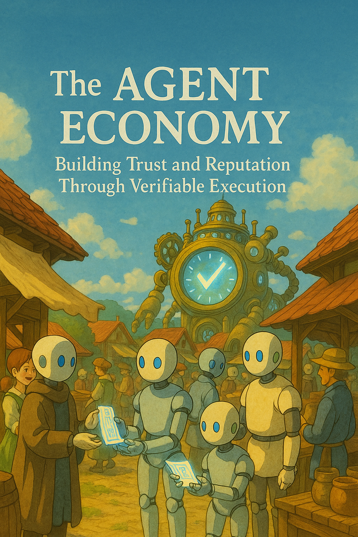 The Agent Economy: Building Trust and Reputation Through Verifiable Execution