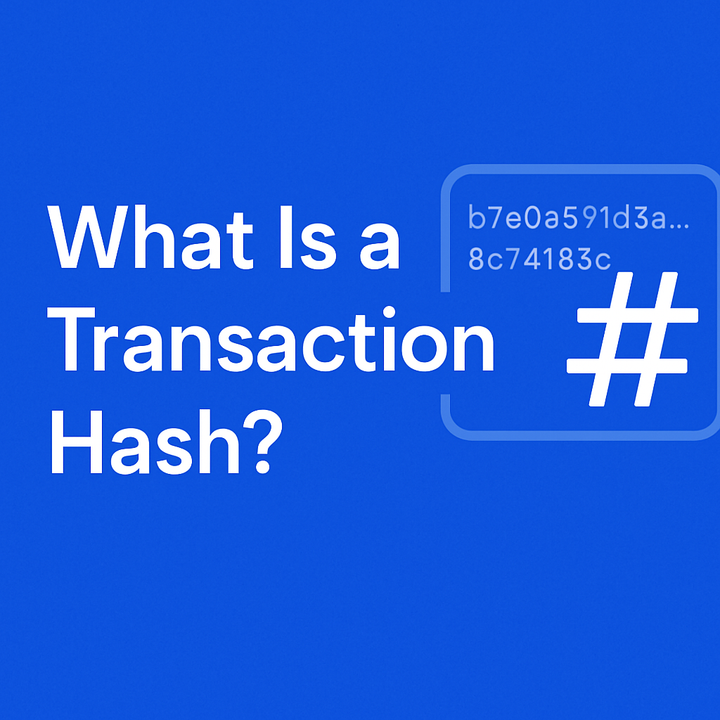 What Is a Transaction Hash?