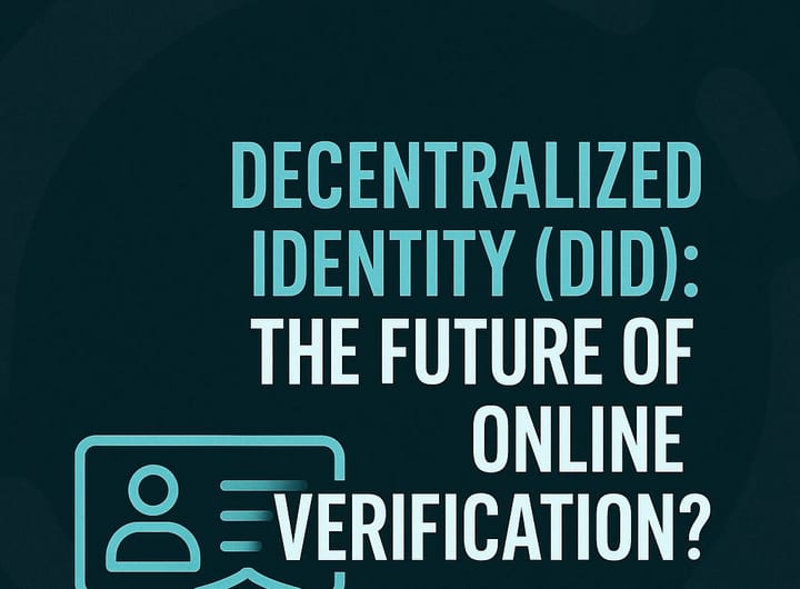 The Rise of Decentralized Identity (DID) Systems in Cryptocurrency: A 2025 Trend to Watch