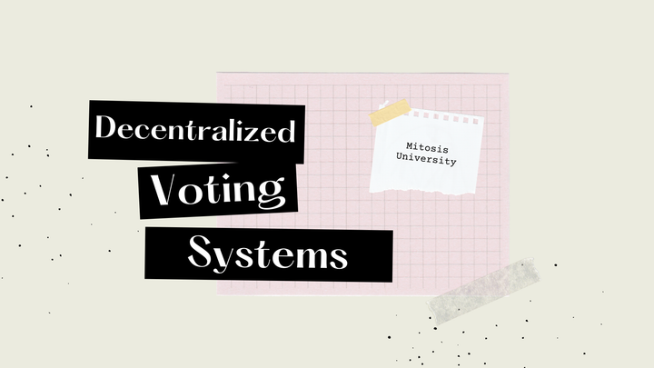 Decentralized Voting Systems