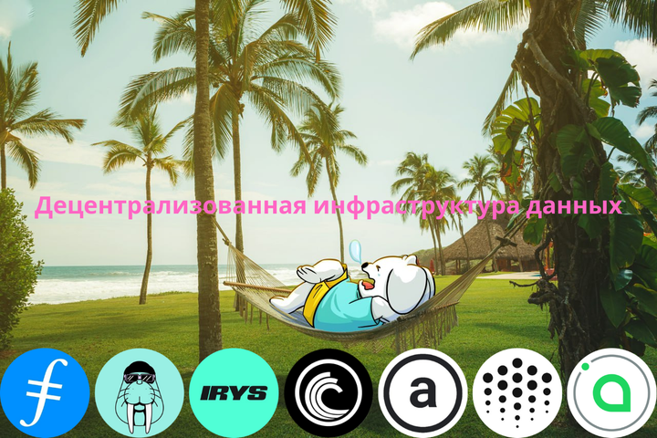 Децентрализованная инфраструктура данных: Сравнение Filecoin, Walrus, Irys, BitTorrent, Arweave, Siacoin и Ocean