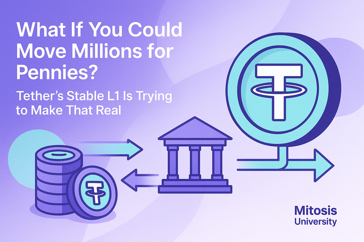 What If You Could Move Millions for Pennies? Tether’s Stable L1 Is Trying to Make That Real