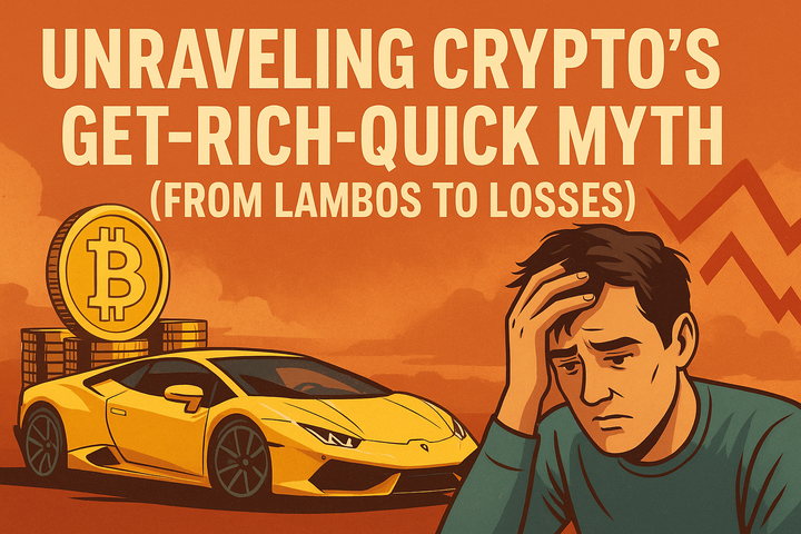 Unraveling Crypto’s Get-Rich-Quick Myth (From Lambos to Losses)