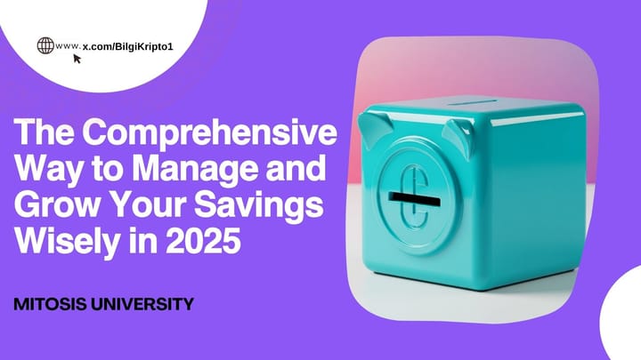 The Comprehensive Way to Manage and Grow Your Savings Wisely in 2025