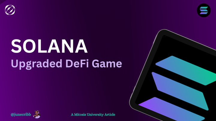 Solana’s DeFi Game