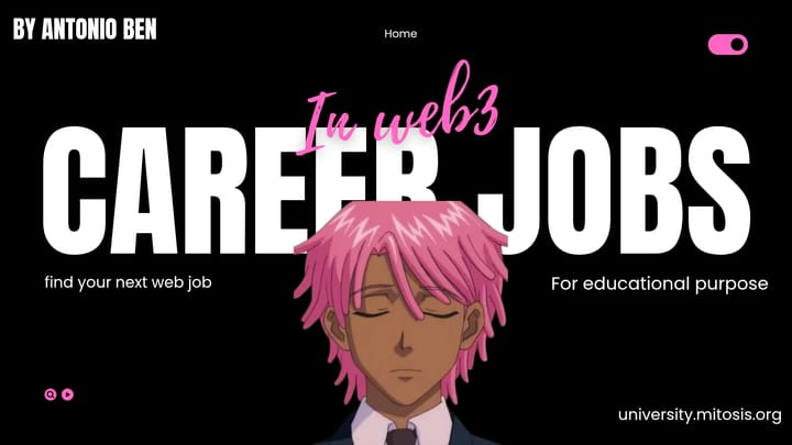 Career Path in Web3