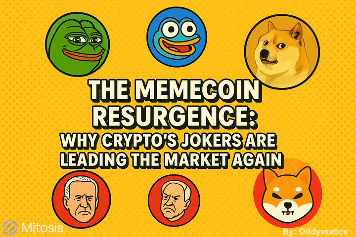 The Memecoin Resurgence: Why Crypto’s Jokers Are Leading the Market Again