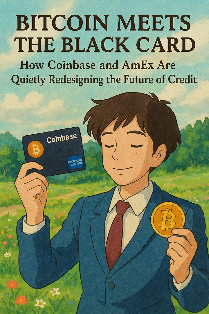 Bitcoin Meets the Black Card: How Coinbase and AmEx Are Quietly Redesigning the Future of Credit