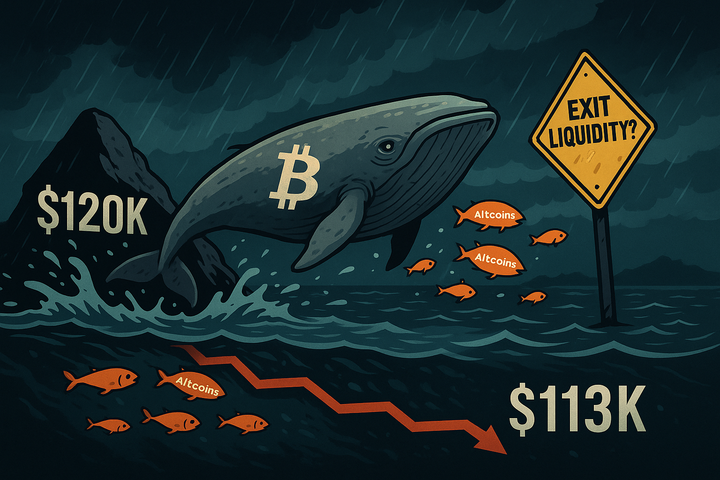 Exit Liquidity or Market Rotation? Decoding the $120K to $113K Bitcoin Dump