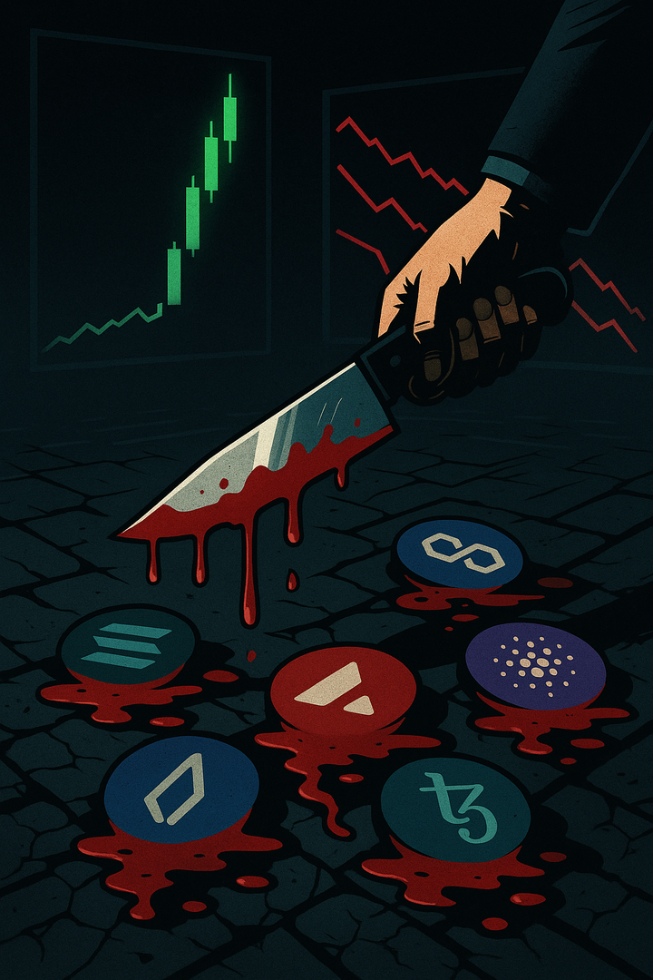 Altcoins Are Bleeding But Who’s Holding the Knife?